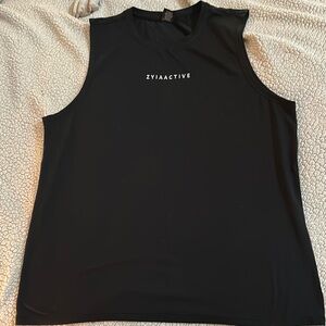 Zyia men’s Active Black Sleeveless Top L